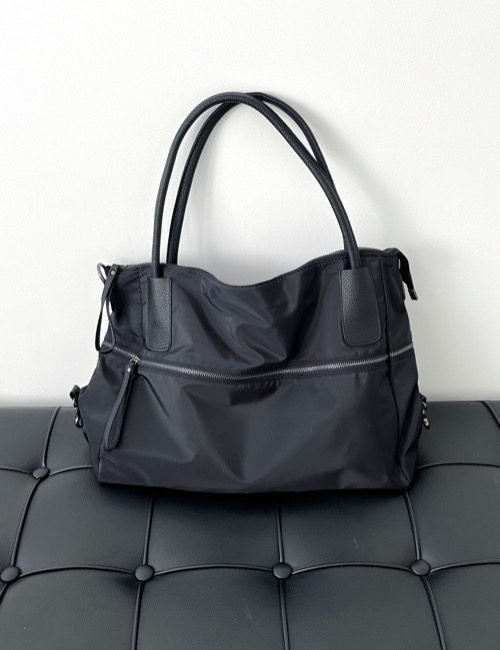nylon maxi two-way bag