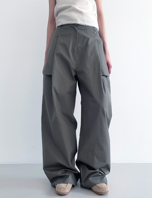 out pocket cotton maxi pants