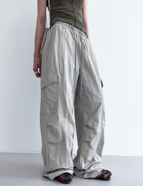 summer nylon two-way cargo pants