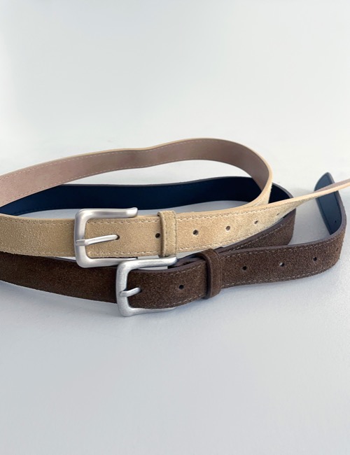 soft real leather belt